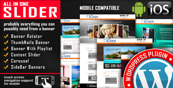 Tudo em um slider Responsive WordPress Slider Plugin