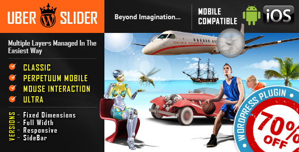 Uberslider - plug -in do WordPress slider de camada