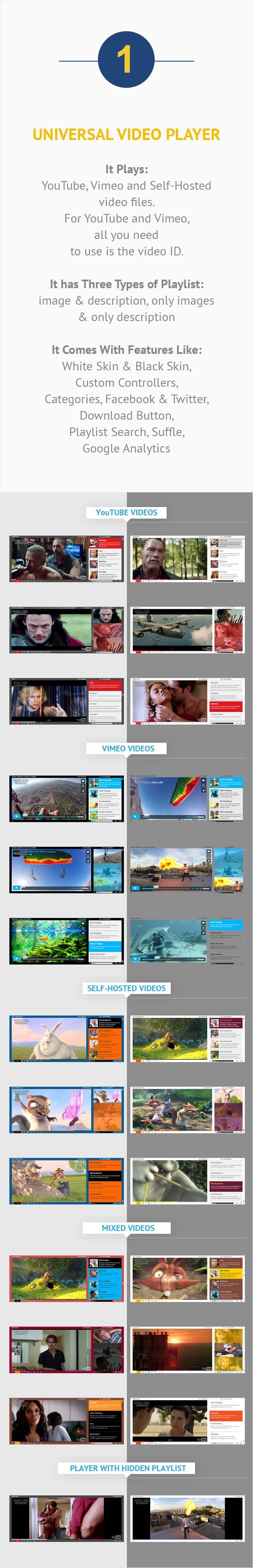 Universal Video Player VC add-on for WPBakery Page Builder (formerly Visual Composer)