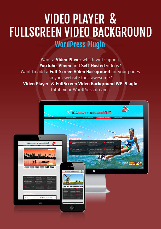 Video Player and FullScreen Video Background Wp Plugin